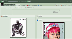 Desktop Screenshot of depressed-shadows.deviantart.com