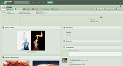 Desktop Screenshot of drhel.deviantart.com