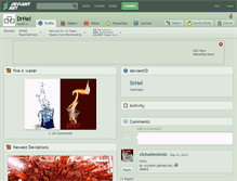 Tablet Screenshot of drhel.deviantart.com