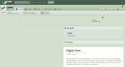 Desktop Screenshot of cabsie.deviantart.com