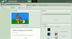 Desktop Screenshot of eevee2espeonfunclub.deviantart.com