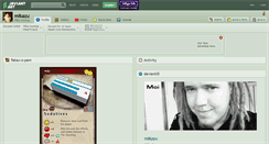 Desktop Screenshot of mikazu.deviantart.com