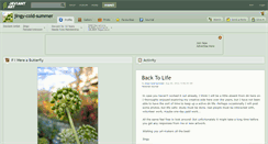 Desktop Screenshot of jingy-cold-summer.deviantart.com