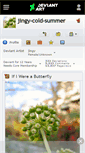 Mobile Screenshot of jingy-cold-summer.deviantart.com