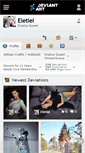 Mobile Screenshot of eletiel.deviantart.com