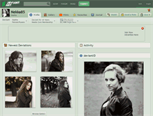 Tablet Screenshot of nekka85.deviantart.com
