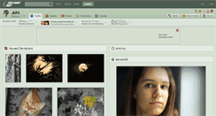Desktop Screenshot of jkfrt.deviantart.com