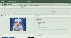 Desktop Screenshot of idunn-de-rais.deviantart.com