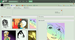 Desktop Screenshot of cortonna.deviantart.com