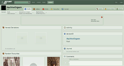 Desktop Screenshot of machineorgasm.deviantart.com