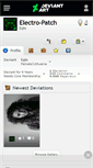 Mobile Screenshot of electro-patch.deviantart.com
