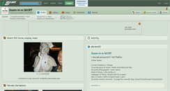 Desktop Screenshot of doom-in-a-skort.deviantart.com