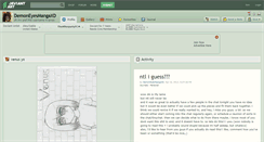 Desktop Screenshot of demoneyesmangaxd.deviantart.com