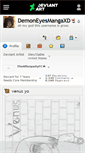 Mobile Screenshot of demoneyesmangaxd.deviantart.com
