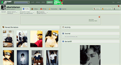 Desktop Screenshot of albertogerson.deviantart.com