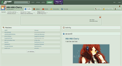 Desktop Screenshot of miki-miki-cherry.deviantart.com