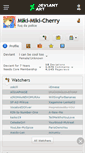 Mobile Screenshot of miki-miki-cherry.deviantart.com