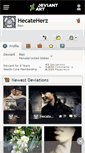 Mobile Screenshot of hecateherz.deviantart.com