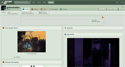 Desktop Screenshot of gokenshadow.deviantart.com