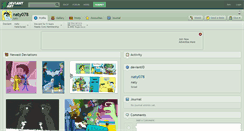 Desktop Screenshot of naty078.deviantart.com