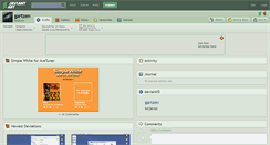 Desktop Screenshot of gartzen.deviantart.com