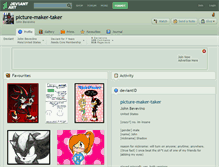 Tablet Screenshot of picture-maker-taker.deviantart.com