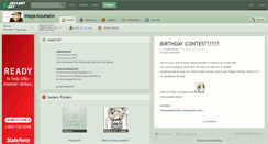 Desktop Screenshot of maya-kouhai.deviantart.com