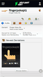 Mobile Screenshot of fingerpokeplz.deviantart.com