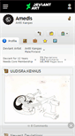 Mobile Screenshot of amedis.deviantart.com