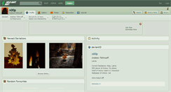 Desktop Screenshot of n00p.deviantart.com