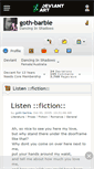 Mobile Screenshot of goth-barbie.deviantart.com