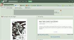 Desktop Screenshot of anthonymarques.deviantart.com