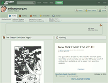 Tablet Screenshot of anthonymarques.deviantart.com