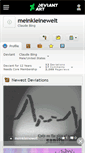 Mobile Screenshot of meinkleinewelt.deviantart.com