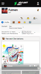 Mobile Screenshot of fulmen.deviantart.com