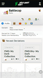 Mobile Screenshot of battlecop.deviantart.com
