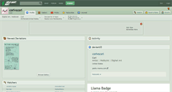 Desktop Screenshot of corivscori.deviantart.com