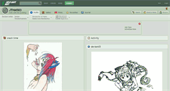 Desktop Screenshot of jthm583.deviantart.com