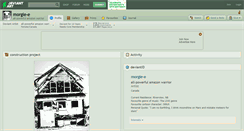 Desktop Screenshot of morgie-e.deviantart.com