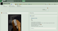 Desktop Screenshot of mistress-la-fay.deviantart.com