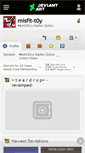 Mobile Screenshot of misfit-t0y.deviantart.com