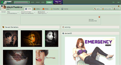 Desktop Screenshot of mileyinthemirror.deviantart.com