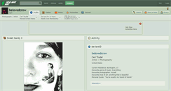 Desktop Screenshot of belovedcrow.deviantart.com