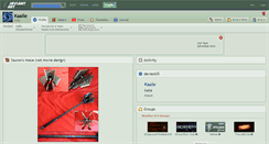 Desktop Screenshot of kaaile.deviantart.com