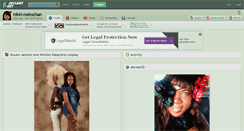 Desktop Screenshot of nikki-nekochan.deviantart.com