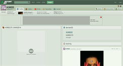 Desktop Screenshot of koreee.deviantart.com