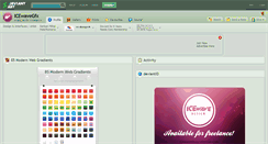 Desktop Screenshot of icewavegfx.deviantart.com
