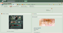 Desktop Screenshot of princess-katie90.deviantart.com