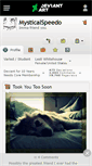 Mobile Screenshot of mysticalspeedo.deviantart.com