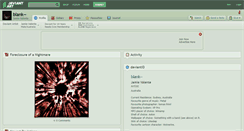 Desktop Screenshot of blank--.deviantart.com